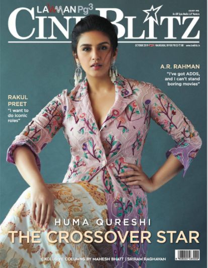 CINE BLITZ magazine side cover  October 2019