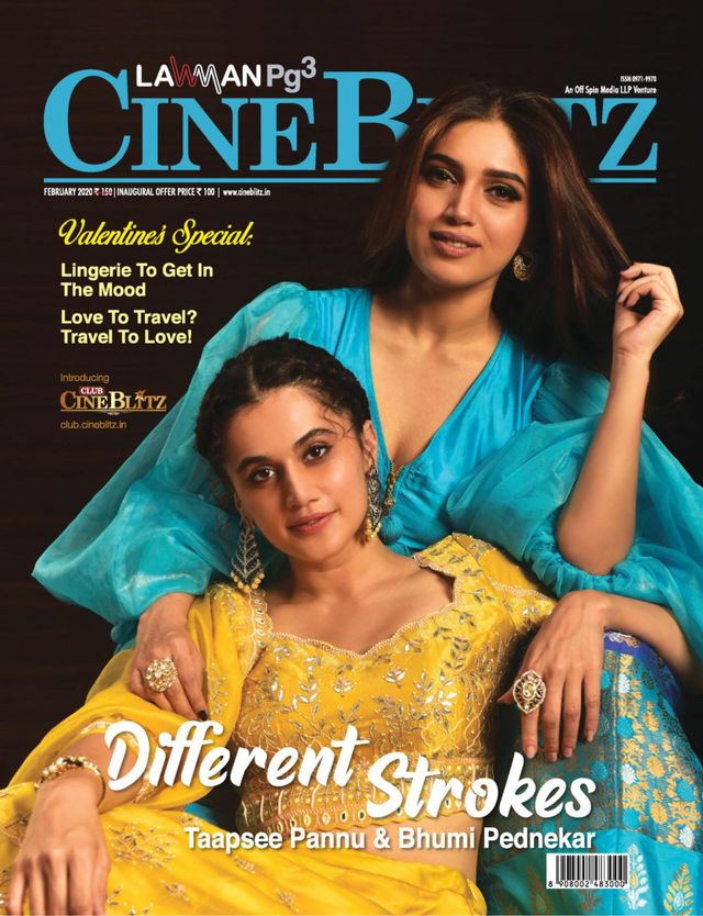 CINE BLITZ magazine side cover  February 2020