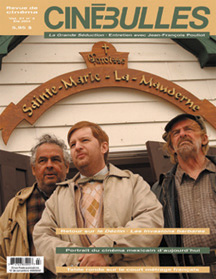 CINE-BULLES magazine side cover  Vol 21 # 3 Summer 2003