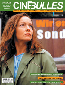 CINE-BULLES magazine side cover  Vol 22 # 1 Winter 2004