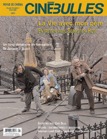 CINE-BULLES magazine side cover  Vol 23 # 1 Winter 2005