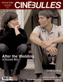 CINE-BULLES magazine side cover  Vol 25 # 2 Spring 2007