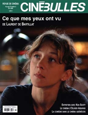 CINE-BULLES magazine side cover  Vol 27 # 3 June/July/August 2009