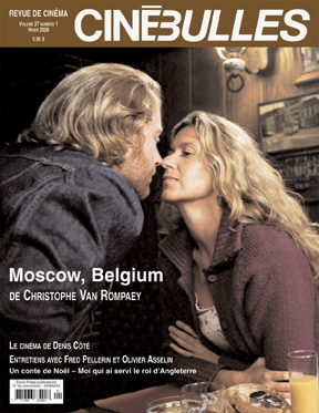 CINE-BULLES magazine side cover  Vol 27 # 1 Winter 2009