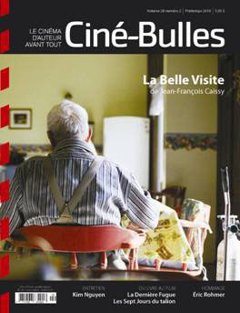 CINE-BULLES magazine side cover  Vol 28 # 2 March/April/May 2010