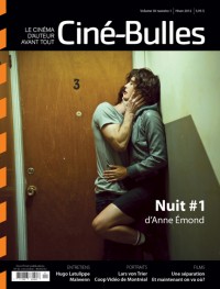 CINE-BULLES magazine side cover  Vol 30 # 1 December 2011