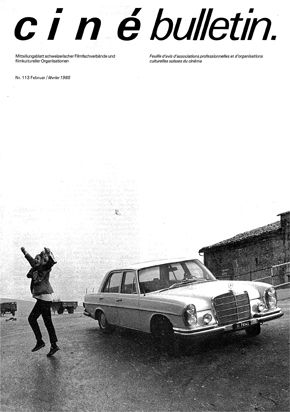 CINE BULLETIN magazine side cover Issue 113  1985