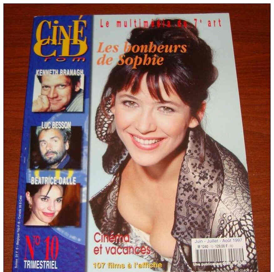 CINE CD ROM magazine side cover Issue 10  June/August 1997