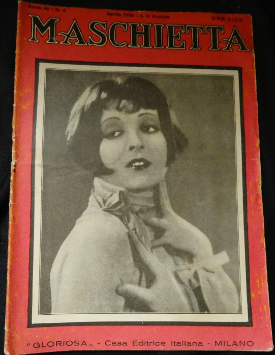 CINE-CINEMA magazine side cover Issue 4  February 1925