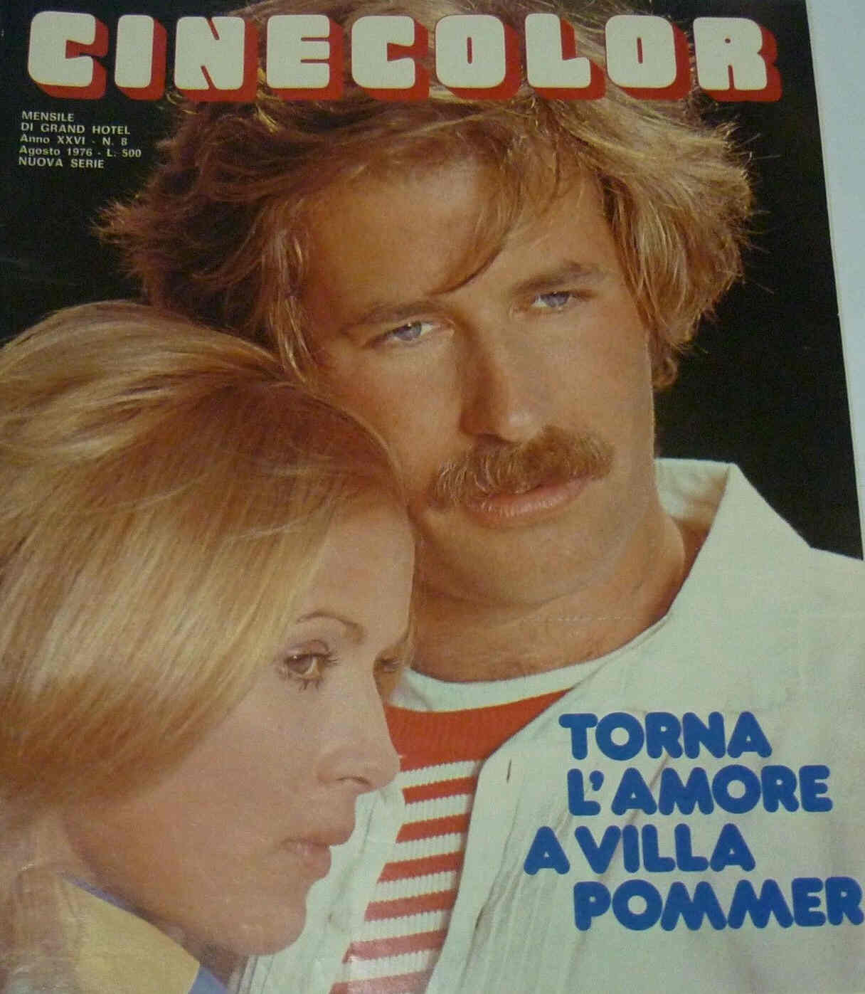 CINECOLOR magazine side cover August 1976