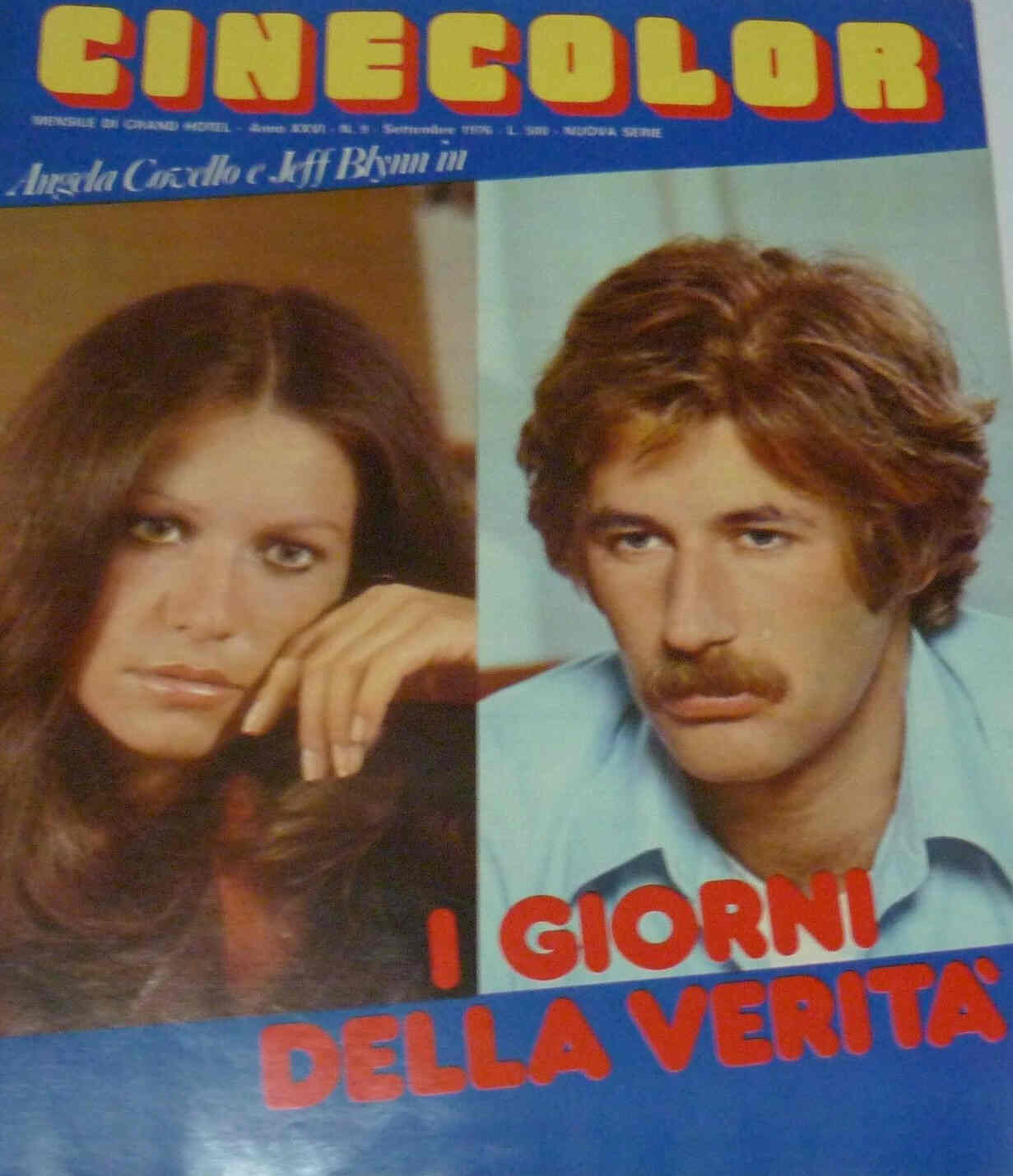 CINECOLOR magazine side cover September 1976