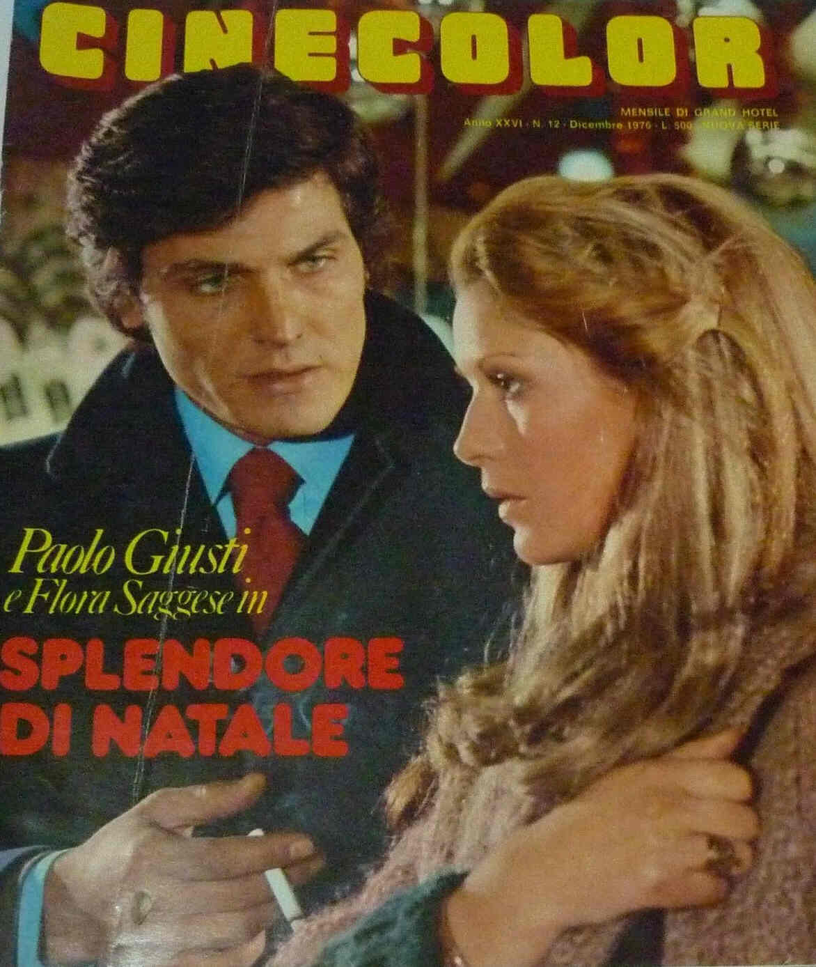 CINECOLOR magazine side cover December 1976