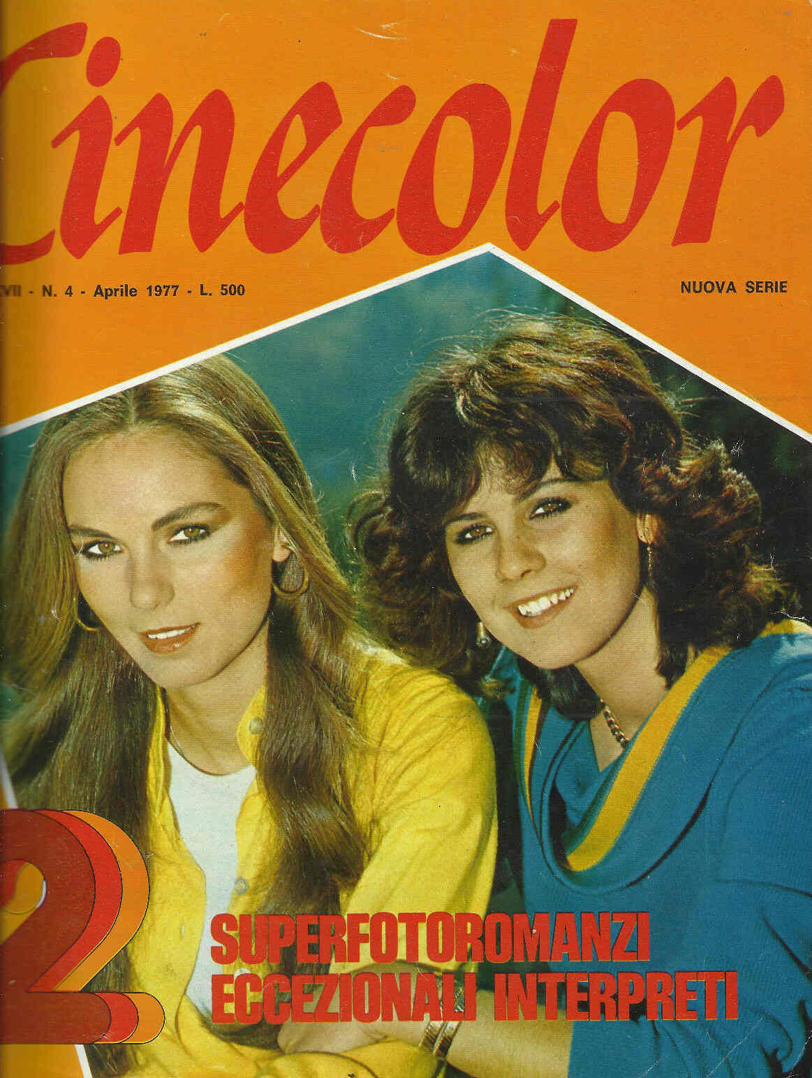 CINECOLOR magazine side cover April 1977