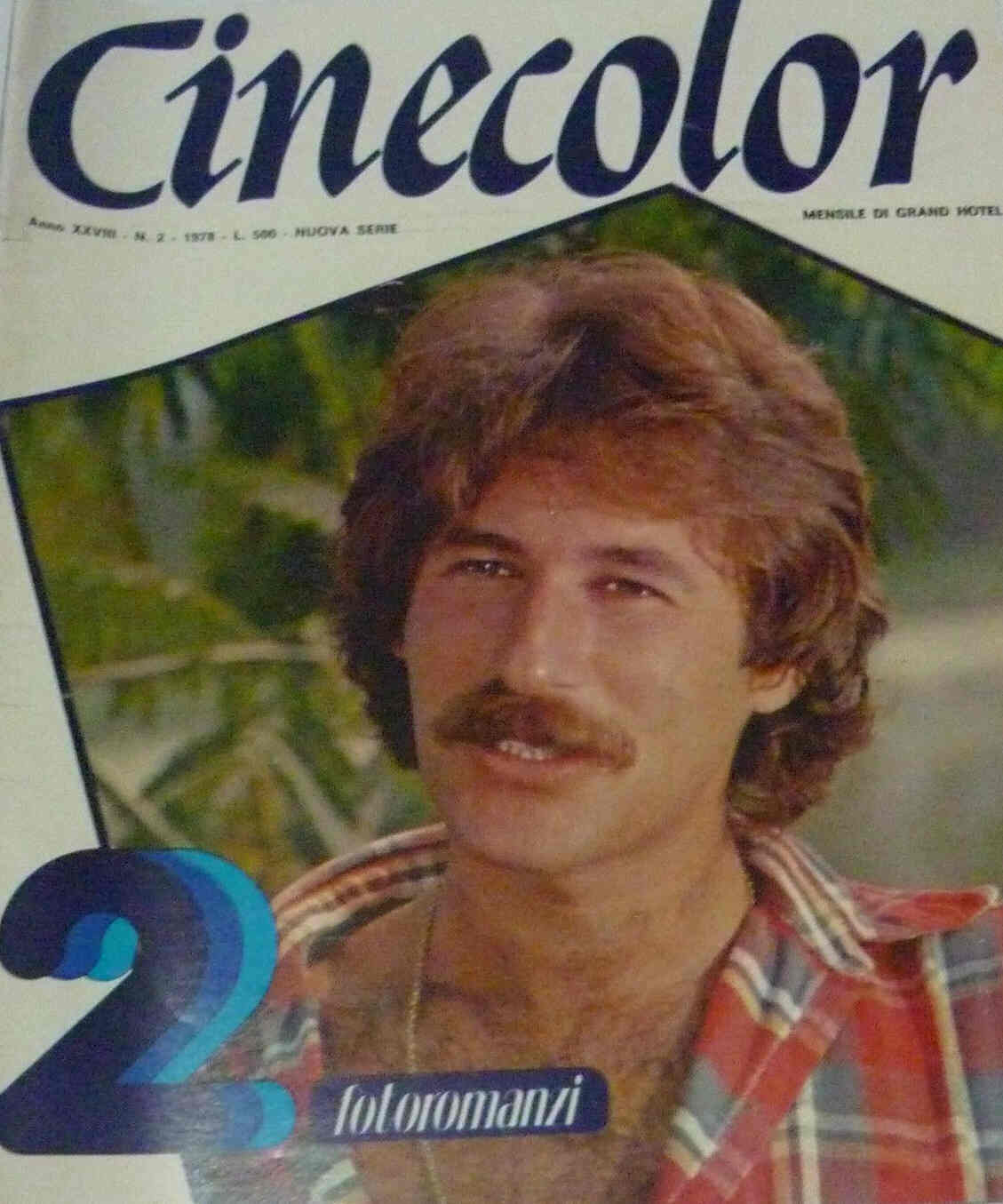 CINECOLOR magazine side cover February 1978