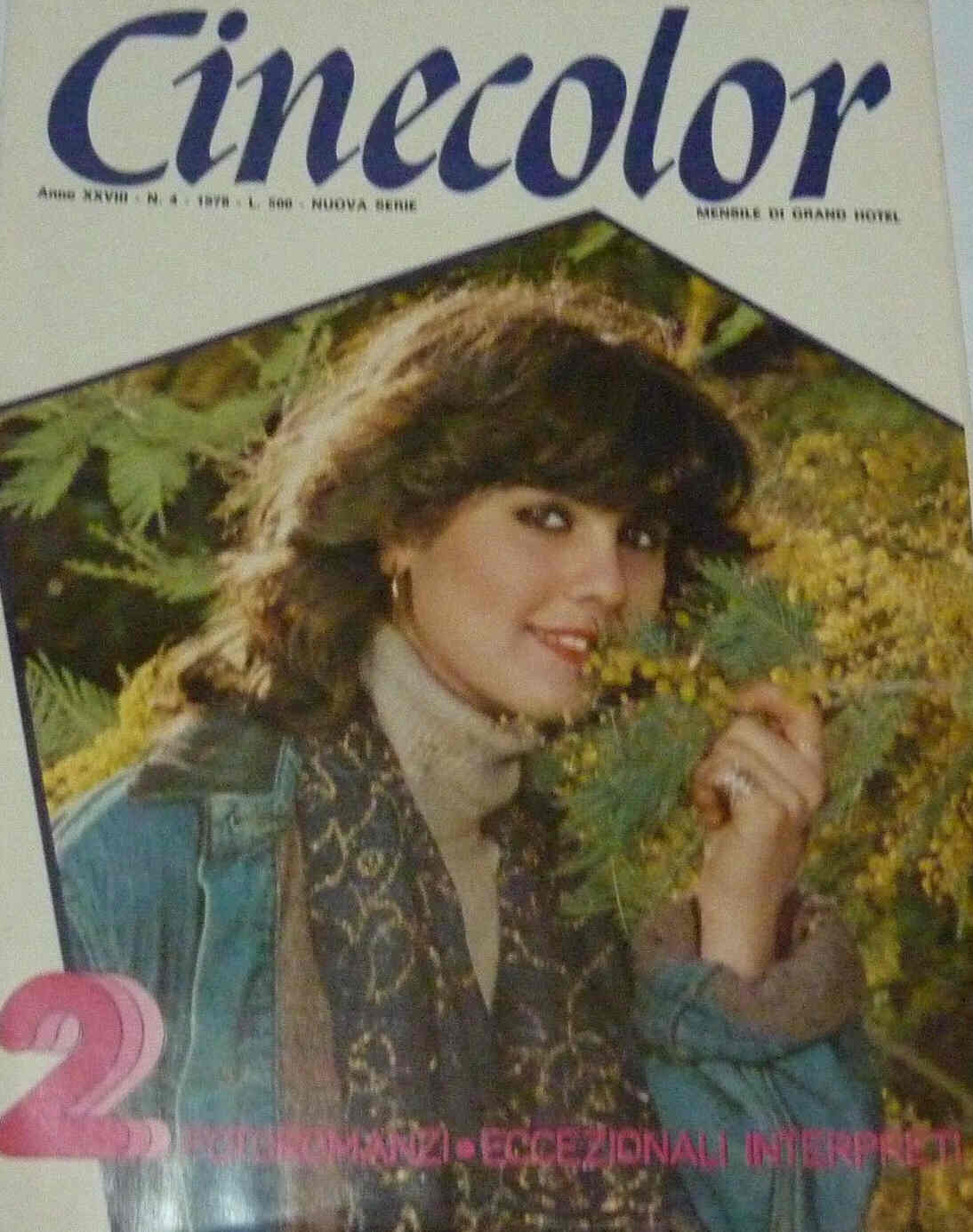 CINECOLOR magazine side cover April 1978