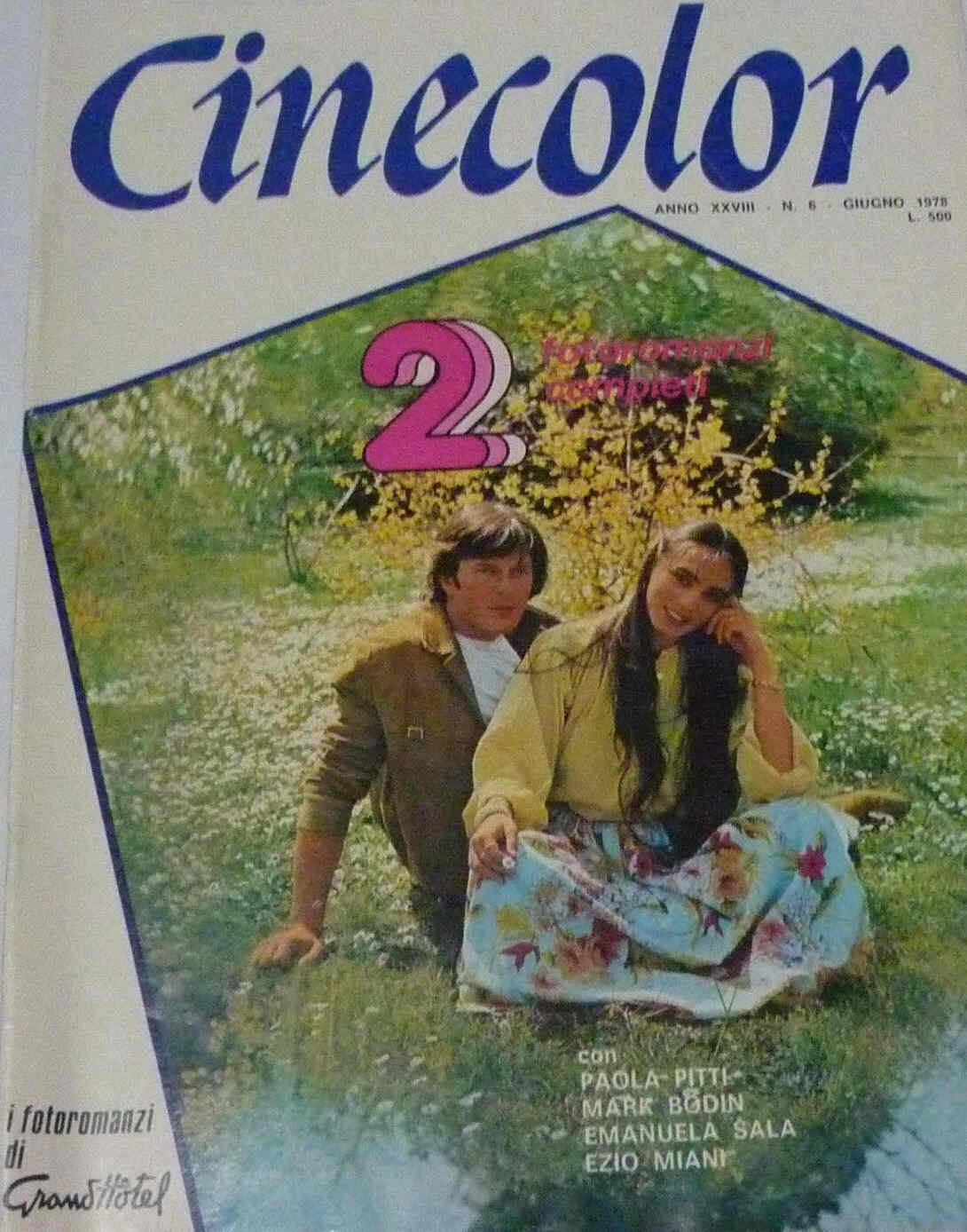 CINECOLOR magazine side cover June 1978
