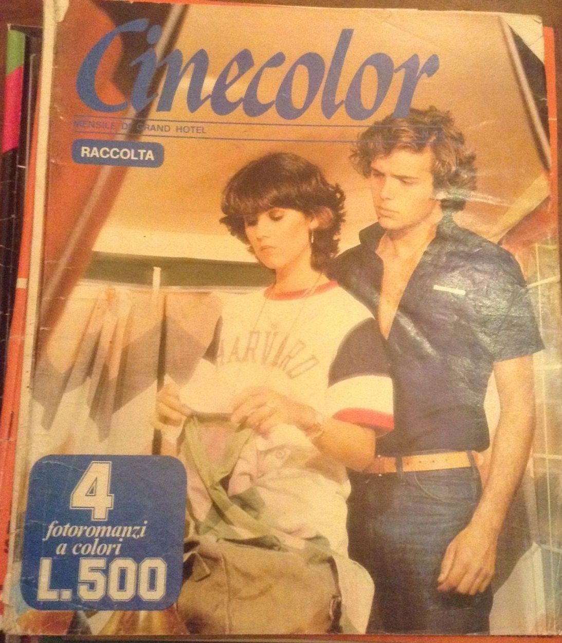 CINECOLOR magazine side cover  1977