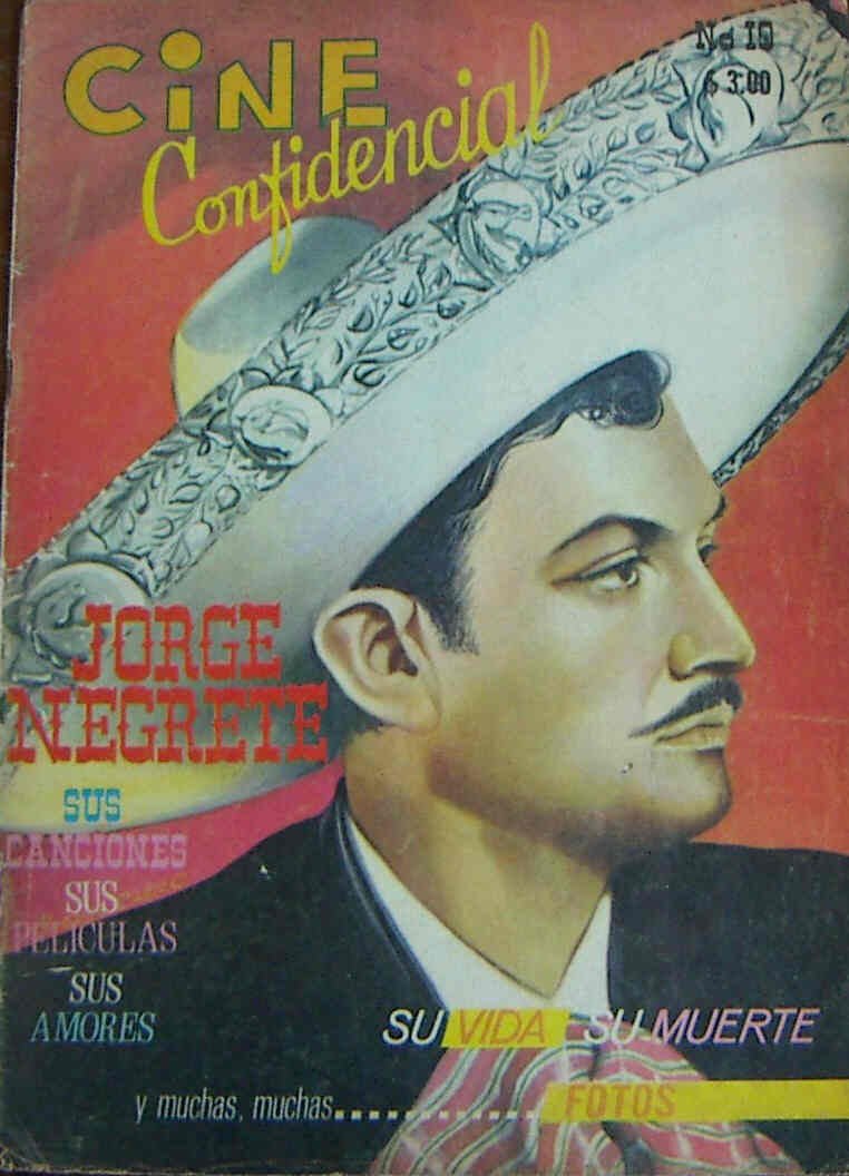 CINE CONFIDENCIAL magazine side cover Issue 10  1999