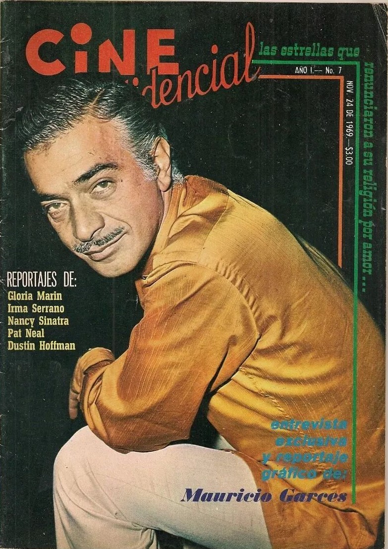 CINE CONFIDENCIAL (1969) magazine side cover Issue 7 24 November 1969