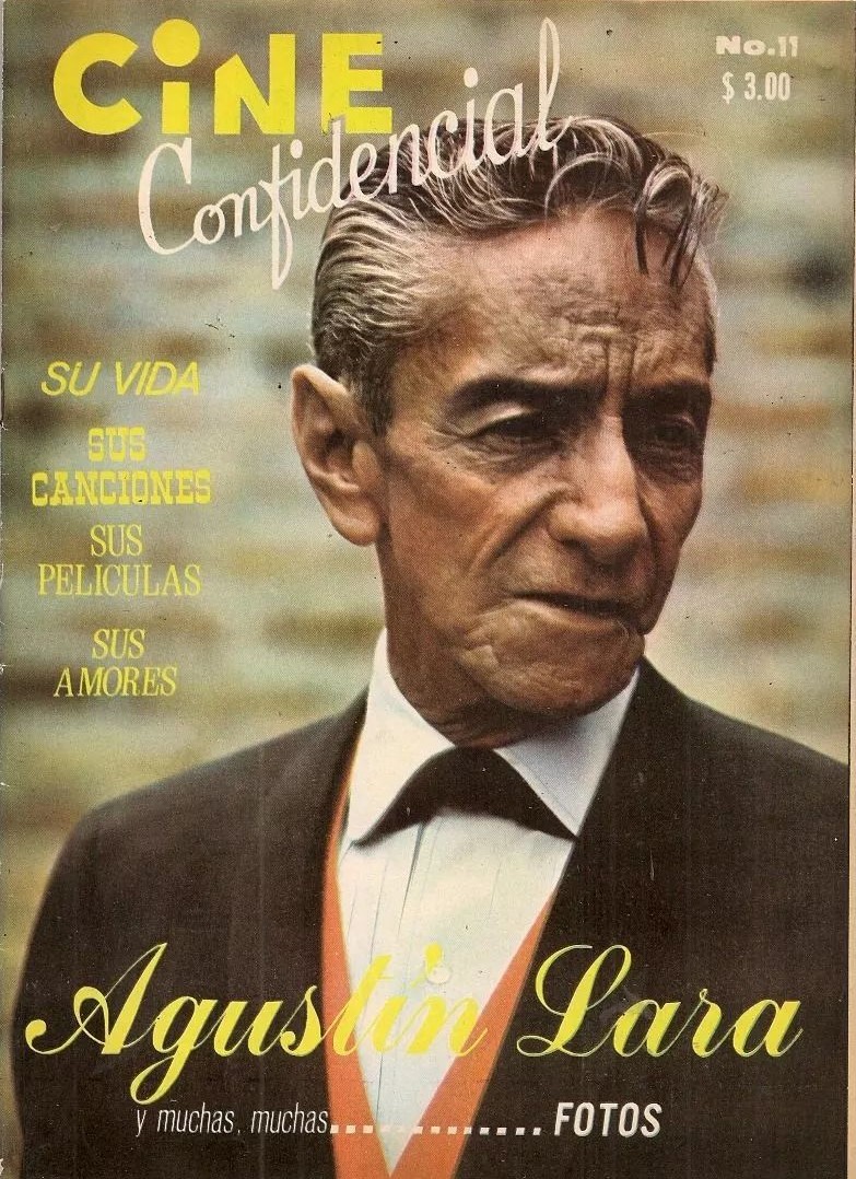 CINE CONFIDENCIAL (1969) magazine side cover Issue 11   1970