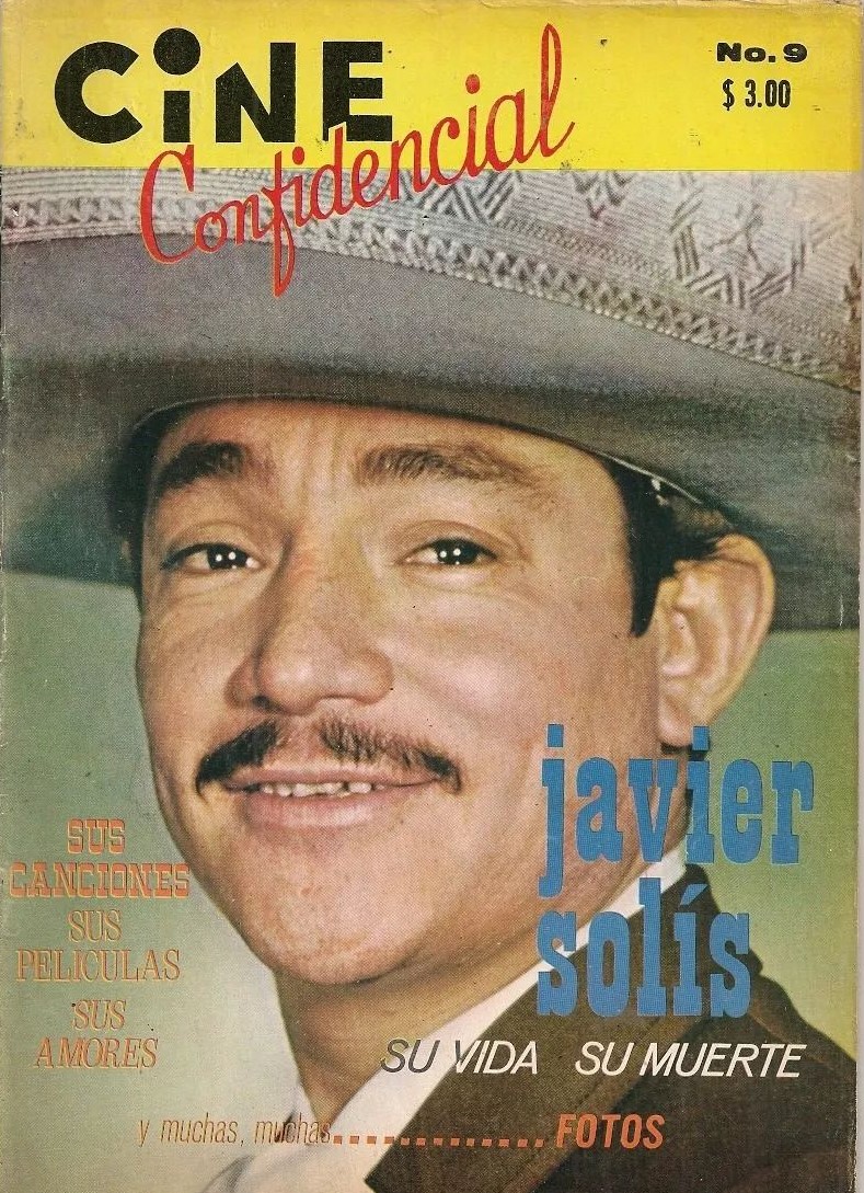 CINE CONFIDENCIAL (1969) magazine side cover Issue 9   1970