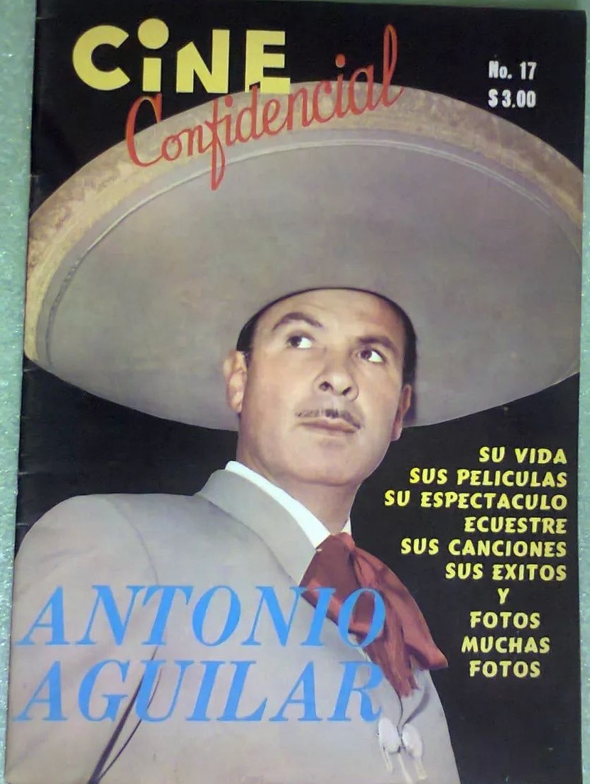 CINE CONFIDENCIAL (1969) magazine side cover Issue 17   1971