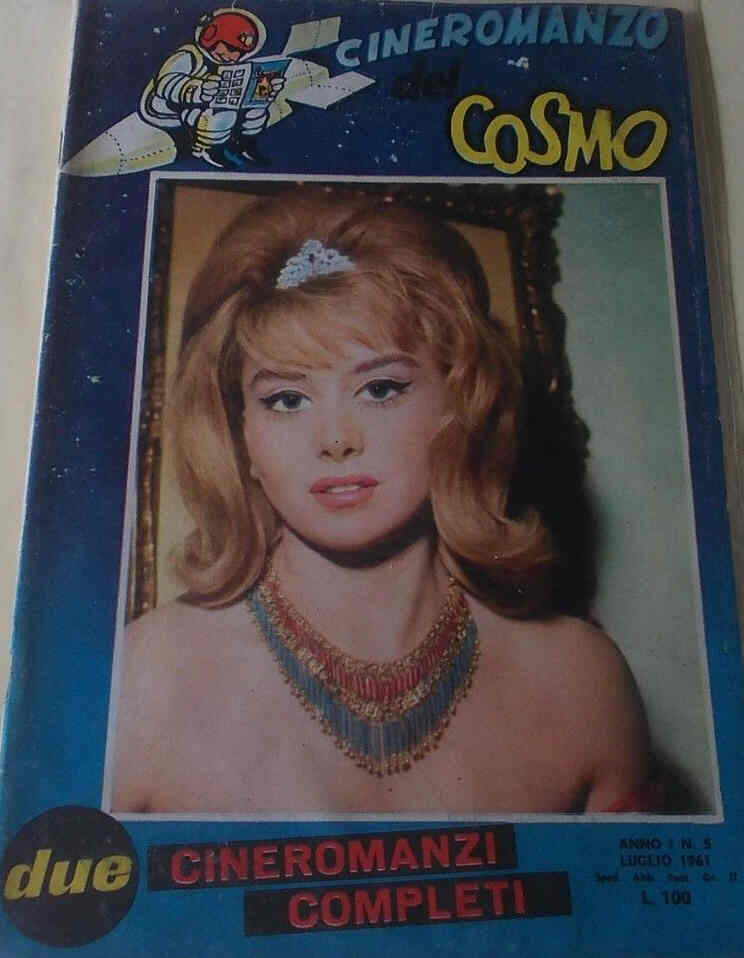 CINEROMANZO COSMO magazine side cover Issue 5 July 1961