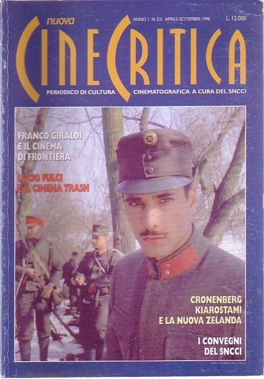 CINECRITICA magazine side cover Issue 2/3 April 1996
