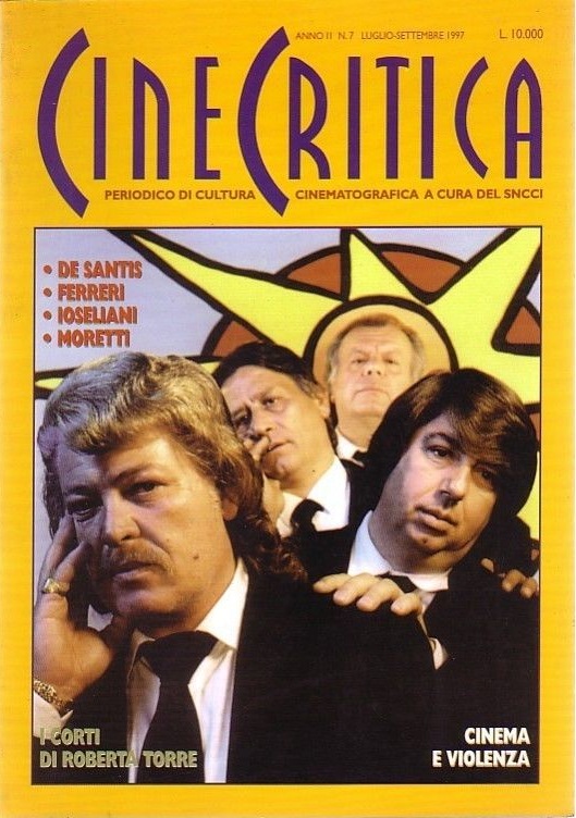 CINECRITICA magazine side cover Issue 7 July 1997