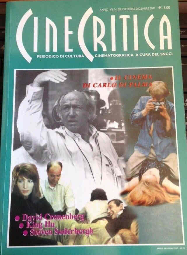 CINECRITICA magazine side cover Issue 28 October 2002