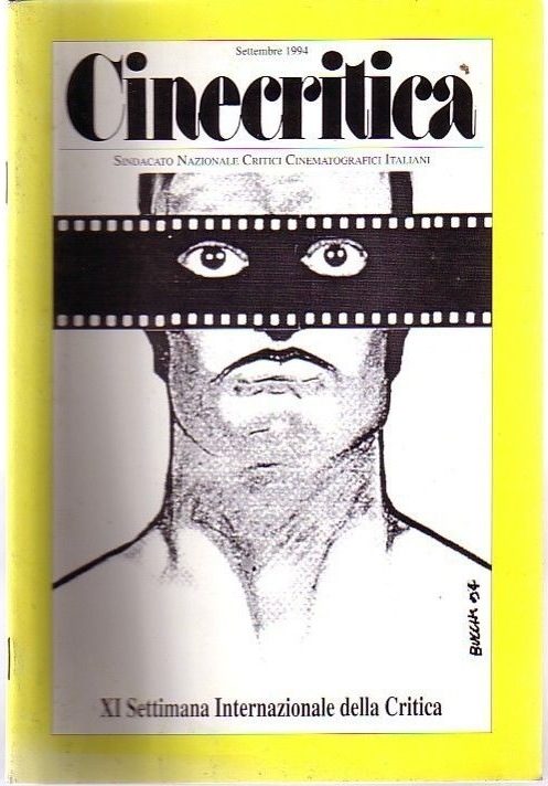 CINECRITICA magazine side cover September 1994
