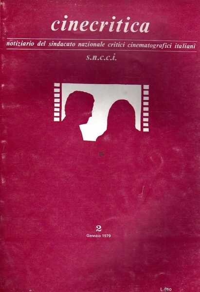 CINECRITICA magazine side cover Issue 2 January 1979