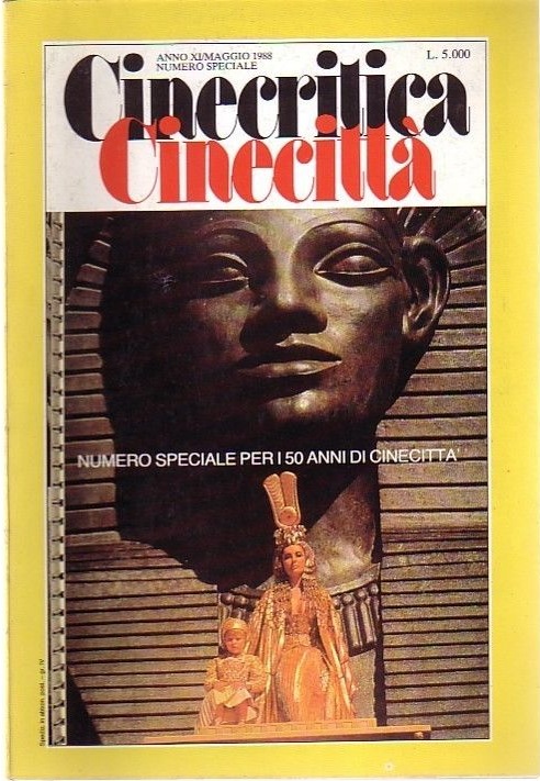 CINECRITICA magazine side cover  Special May 1988