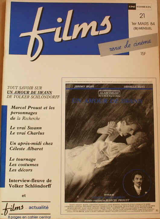 CINE-CRITIQUES magazine side cover Issue 21 March 1984