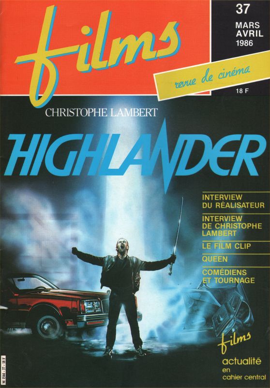 CINE-CRITIQUES magazine side cover Issue 37 March 1986