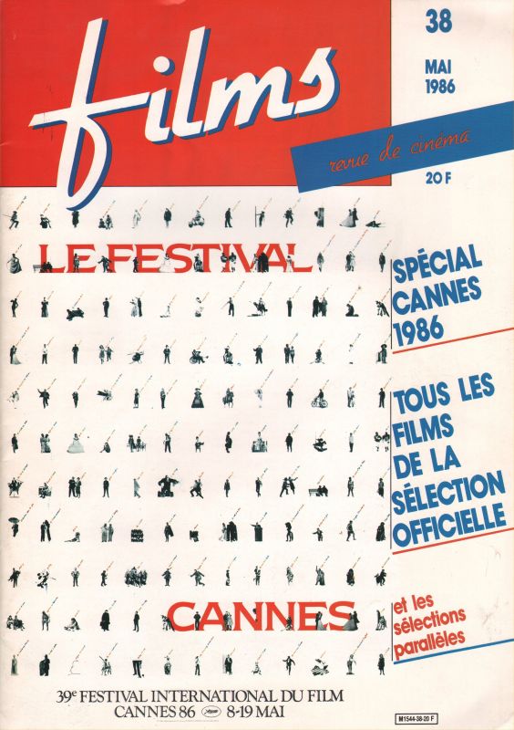 CINE-CRITIQUES magazine side cover Issue 38 May 1986