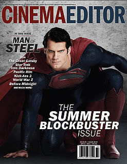 CINEMA EDITOR magazine side cover Issue 249 Summer 2013