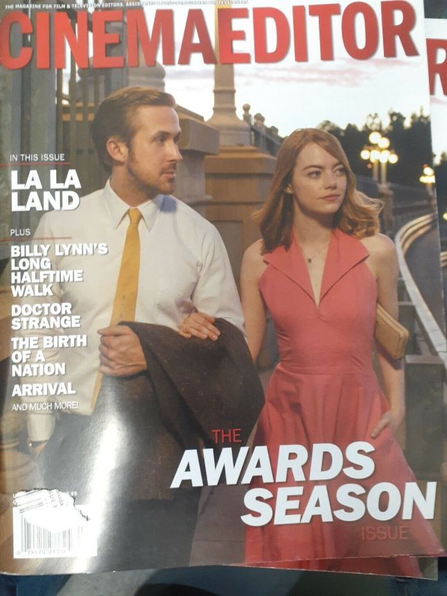 CINEMA EDITOR magazine side cover Issue 4   2016