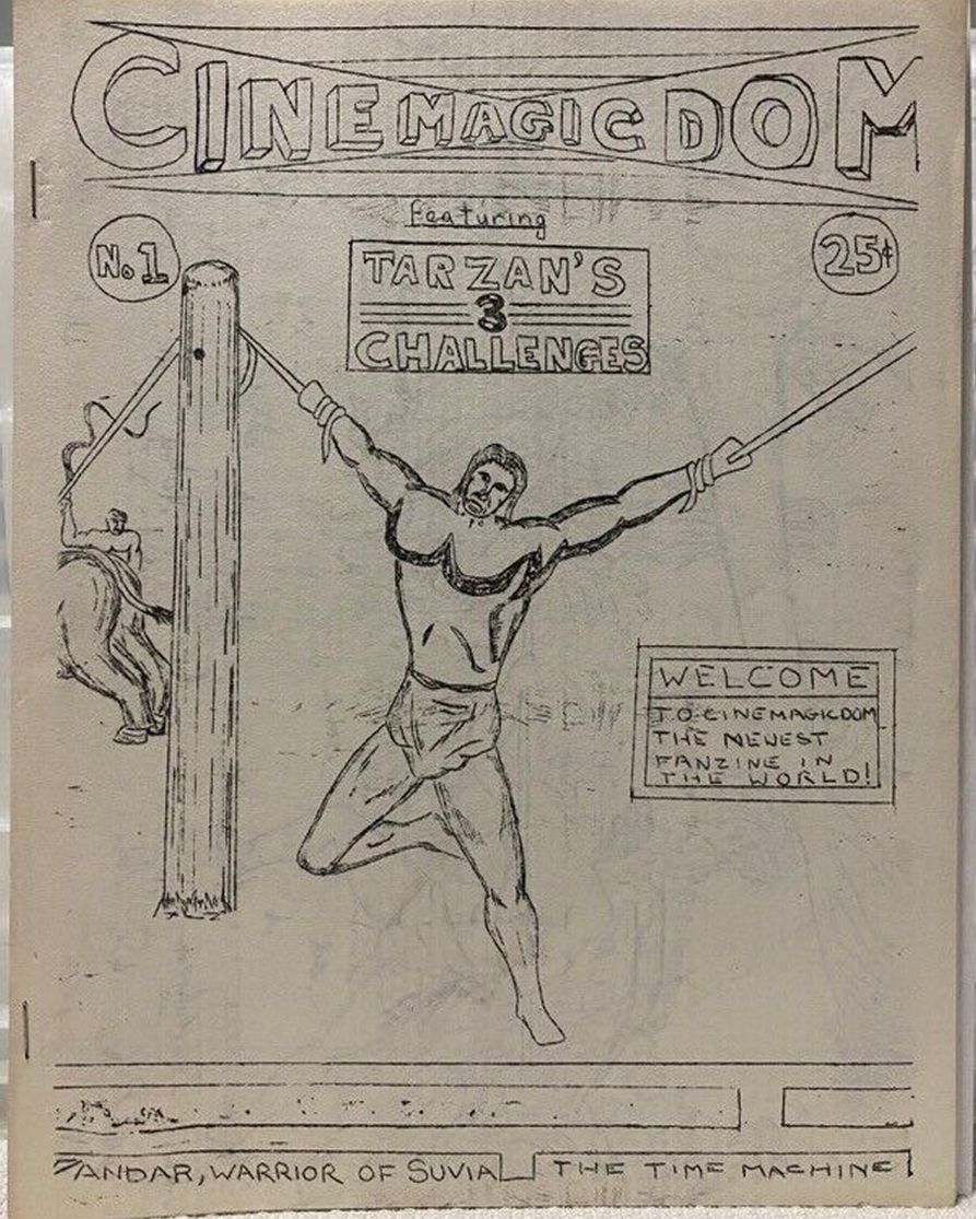 CINEMAGICDOM magazine side cover Issue 1   1964