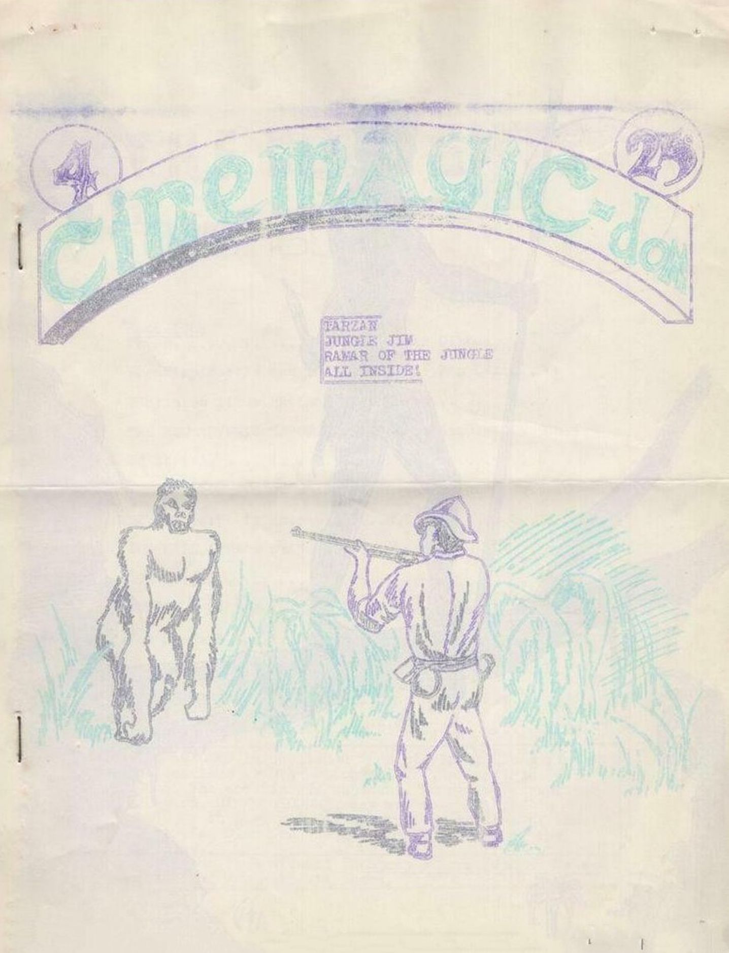 CINEMAGICDOM magazine side cover Issue 4   1964