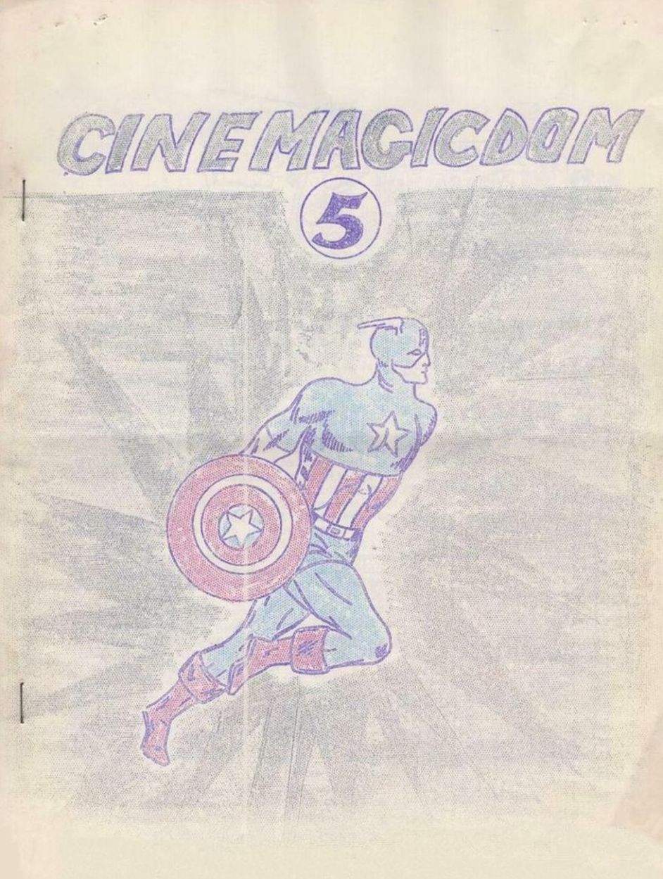 CINEMAGICDOM magazine side cover Issue 5   1965