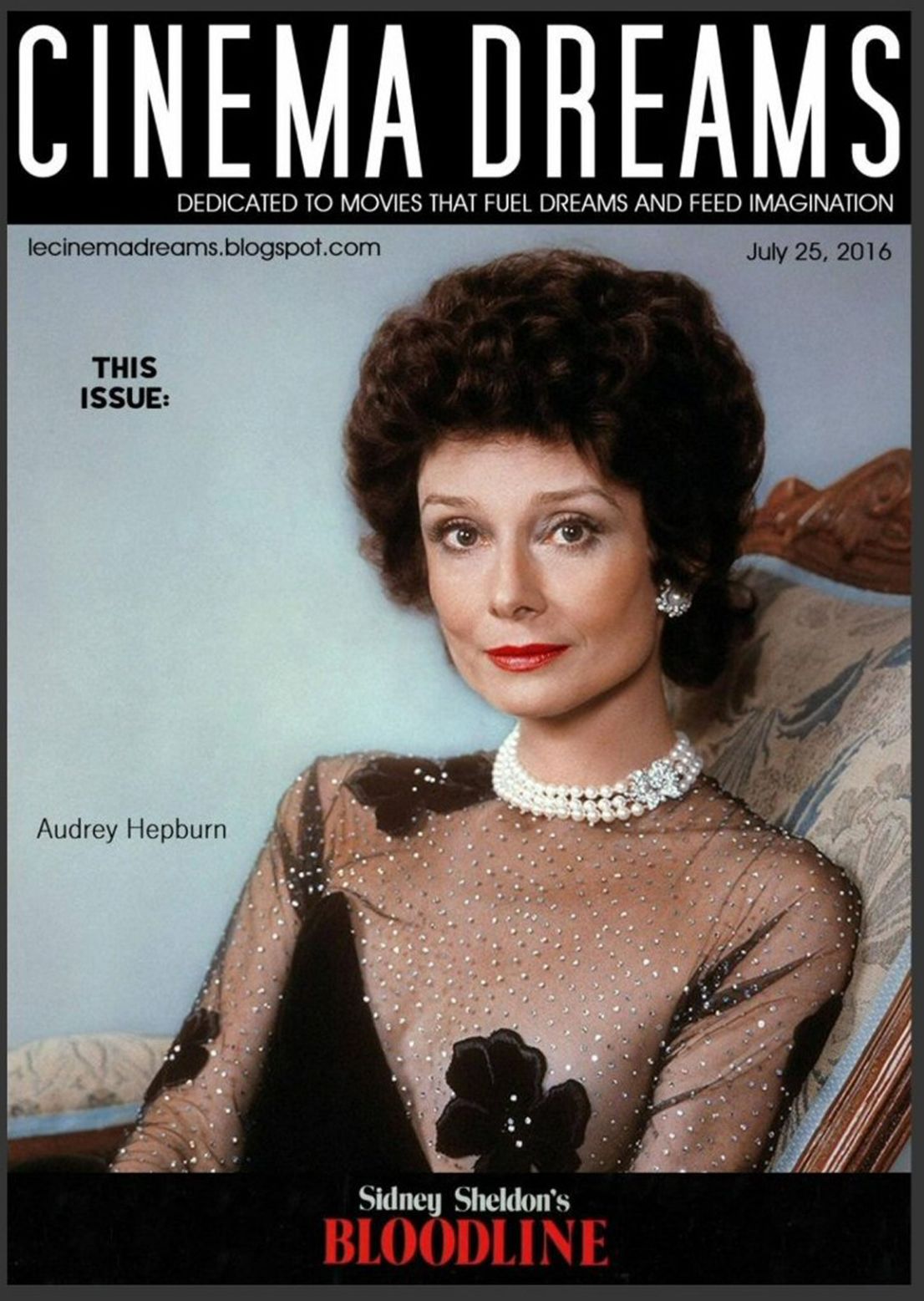 CINEMA DREAMS magazine side cover 25 July 2016