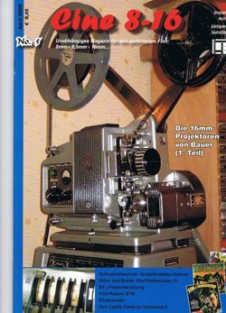 CINE 8-16 magazine side cover Issue 5 April 2008