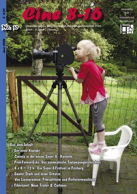 CINE 8-16 magazine side cover Issue 10 June 2009