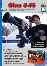 CINE 8-16 magazine side cover Issue 21 March 2012