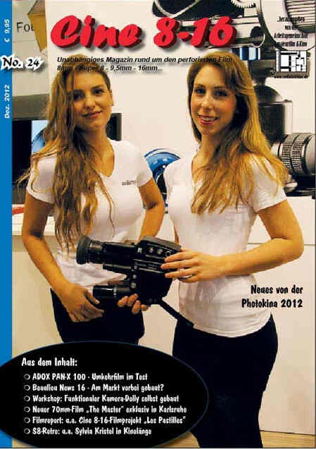 CINE 8-16 magazine side cover Issue 24 December 2012