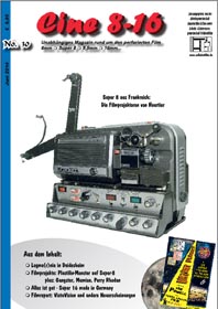 CINE 8-16 magazine side cover Issue 30 June 2014
