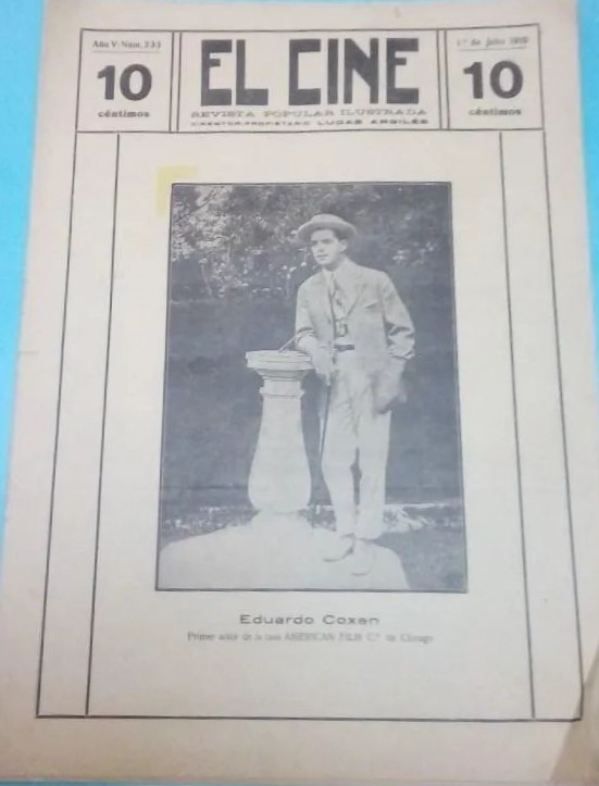CINE | EL magazine side cover Issue 233 1 July 1916