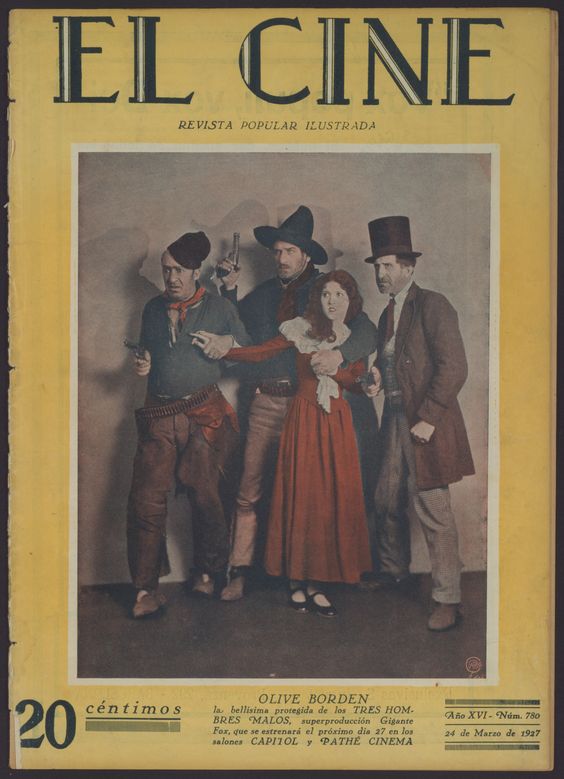 CINE | EL magazine side cover Issue 780 24 March 1927