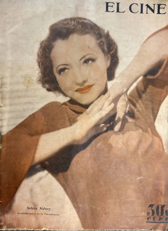 CINE | EL magazine side cover Issue 18  May 1935